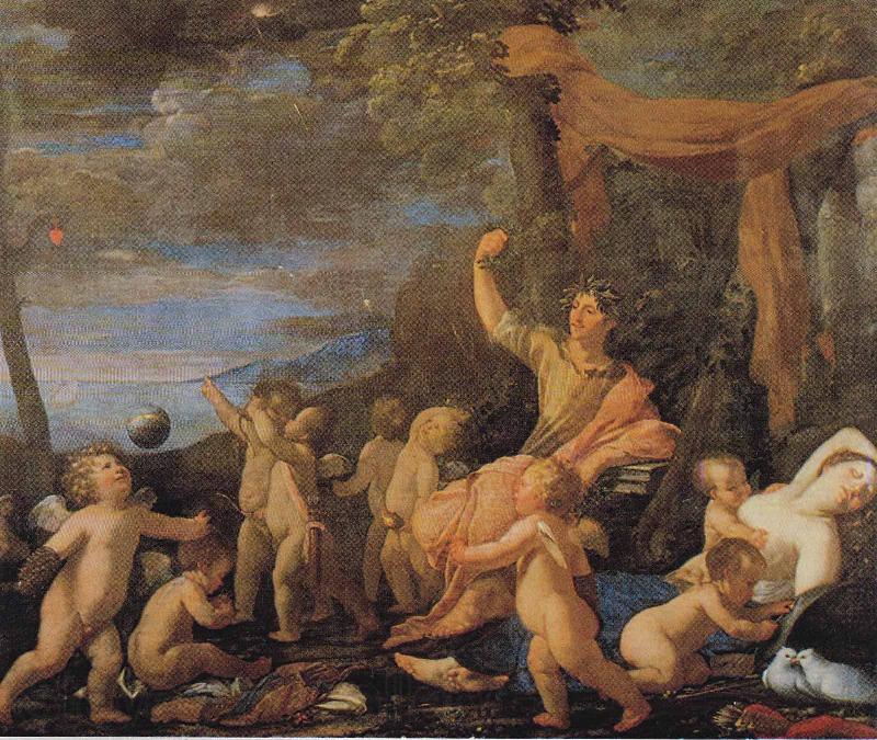 Nicolas Poussin Le Triomphe dOvide dit aussi Le triomphe dun poete Norge oil painting art